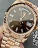 Rolex DayDate 228235 40mm RG GM Factory 1:1 Best Edition Brown Dial