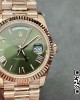 Rolex DayDate 228235 40mm RG GM Factory 1:1 Best Edition Green Dial