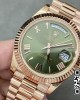 Rolex DayDate 228235 40mm RG GM Factory 1:1 Best Edition Green Dial