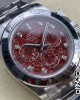 Rolex Daytona 116509 Clean Factory 1:1 Best Edition 904L SS Case and Bracelet Red Sodalite Dial