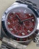 Rolex Daytona 116509 Clean Factory 1:1 Best Edition 904L SS Case and Bracelet Red Sodalite Dial