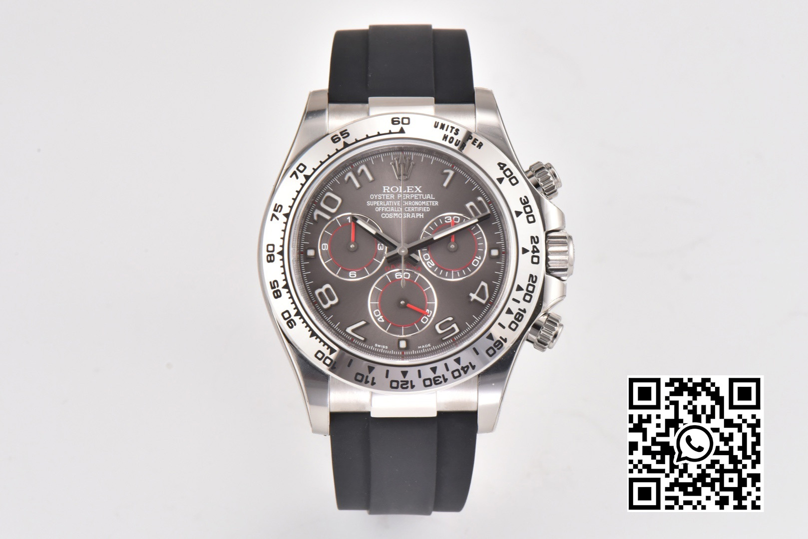 Rolex Daytona 116509 Clean Factory 1:1 Best Edition 904L SS Case Gray Dial