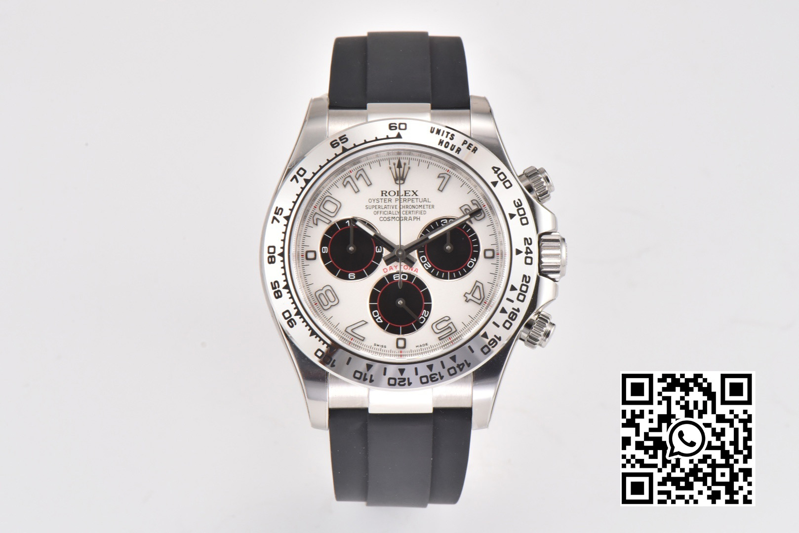 Rolex Daytona 116509 Clean Factory 1:1 Best Edition 904L SS Case White Dial