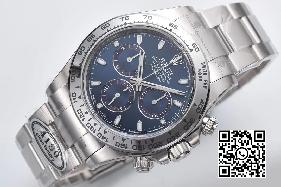 Rolex Daytona 116509 Clean Factory 1:1 Best Edition Blue Stick Dial