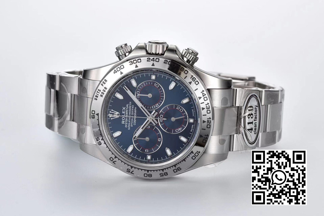 Rolex Daytona 116509 Clean Factory 1:1 Best Edition Blue Stick Dial