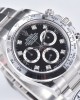 Rolex Daytona 116509 SS Clean Factory 1:1 Best Edition Black Diamonds Dial