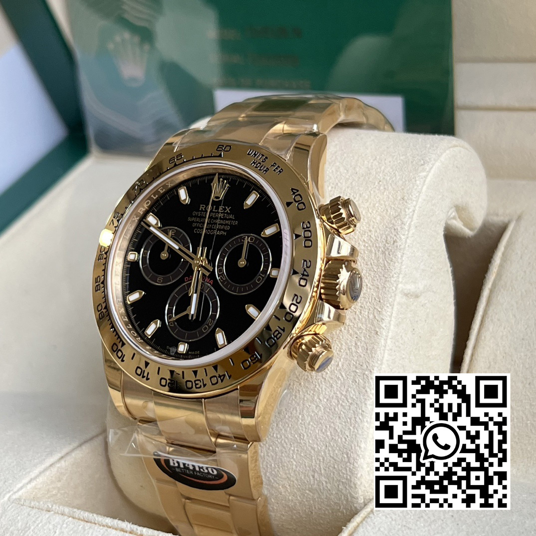 Rolex Daytona 116508 BT Factory 1:1 Best Edition Black Dial