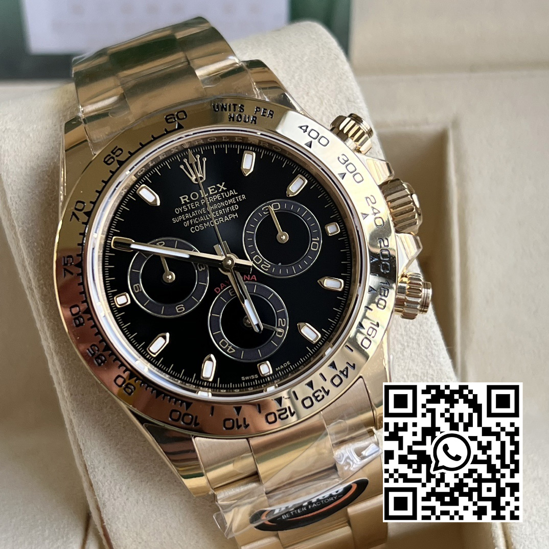 Rolex Daytona 116508 BT Factory 1:1 Best Edition Black Dial