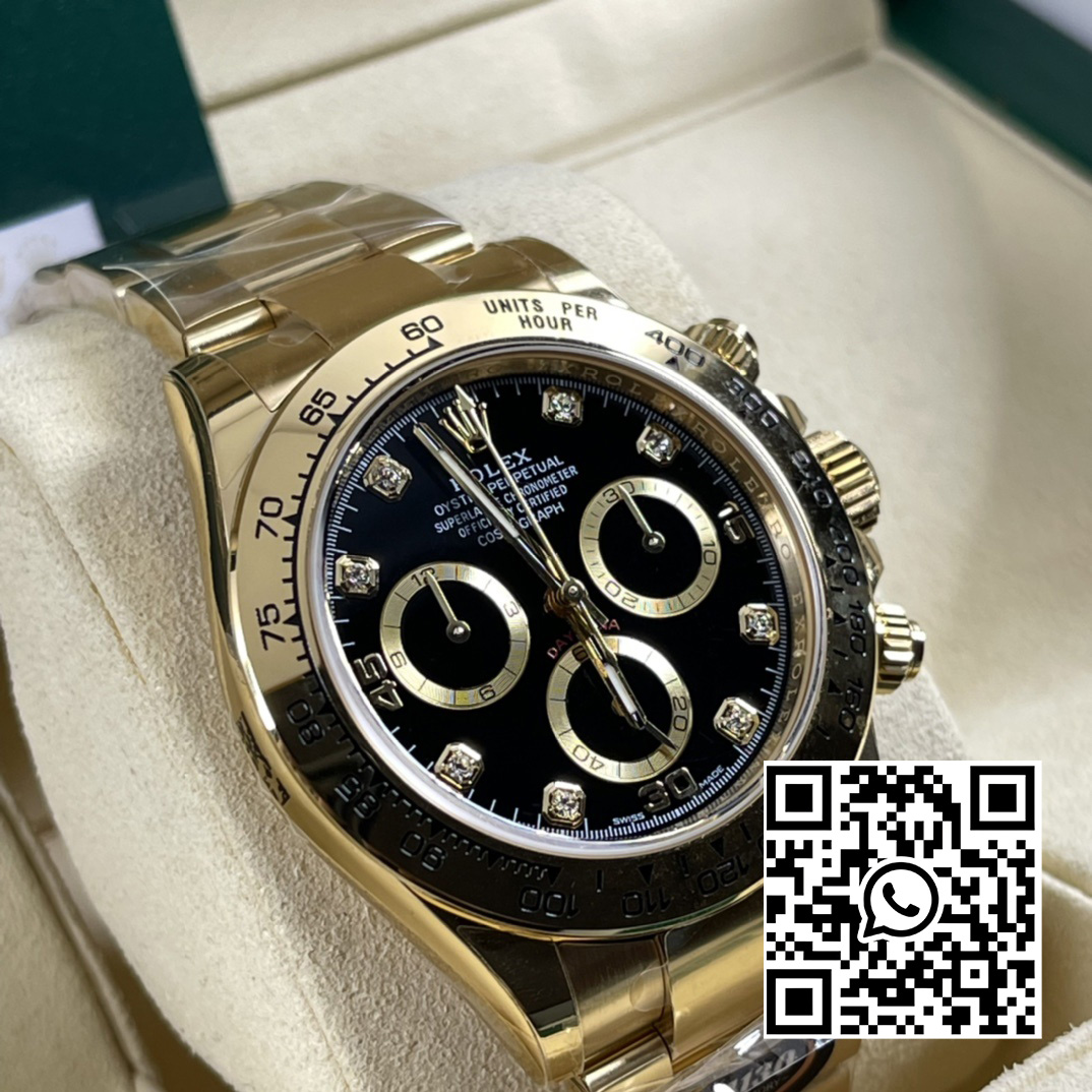 Rolex Daytona 116508 BT Factory 1:1 Best Edition Black Diamonds Dial