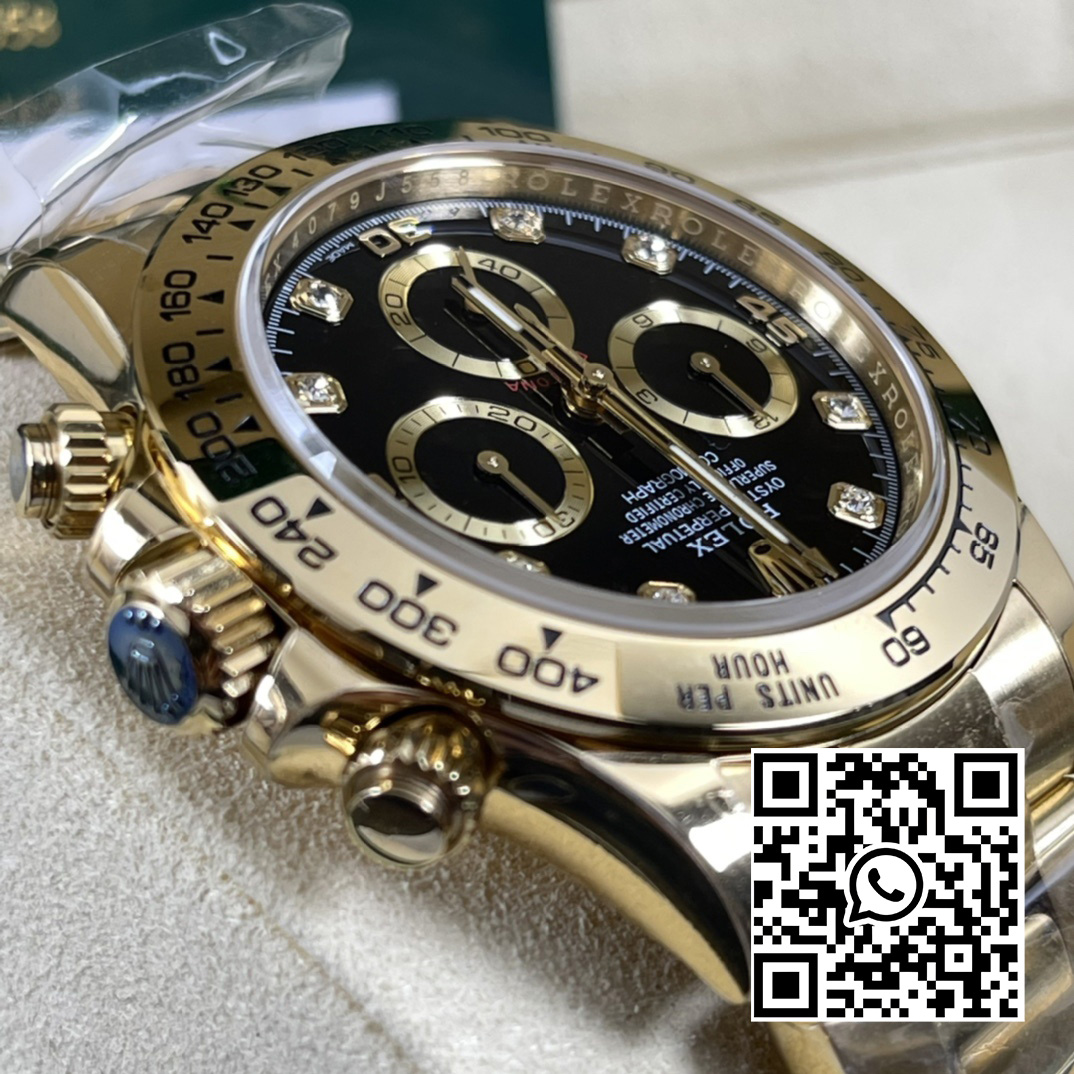 Rolex Daytona 116508 BT Factory 1:1 Best Edition Black Diamonds Dial