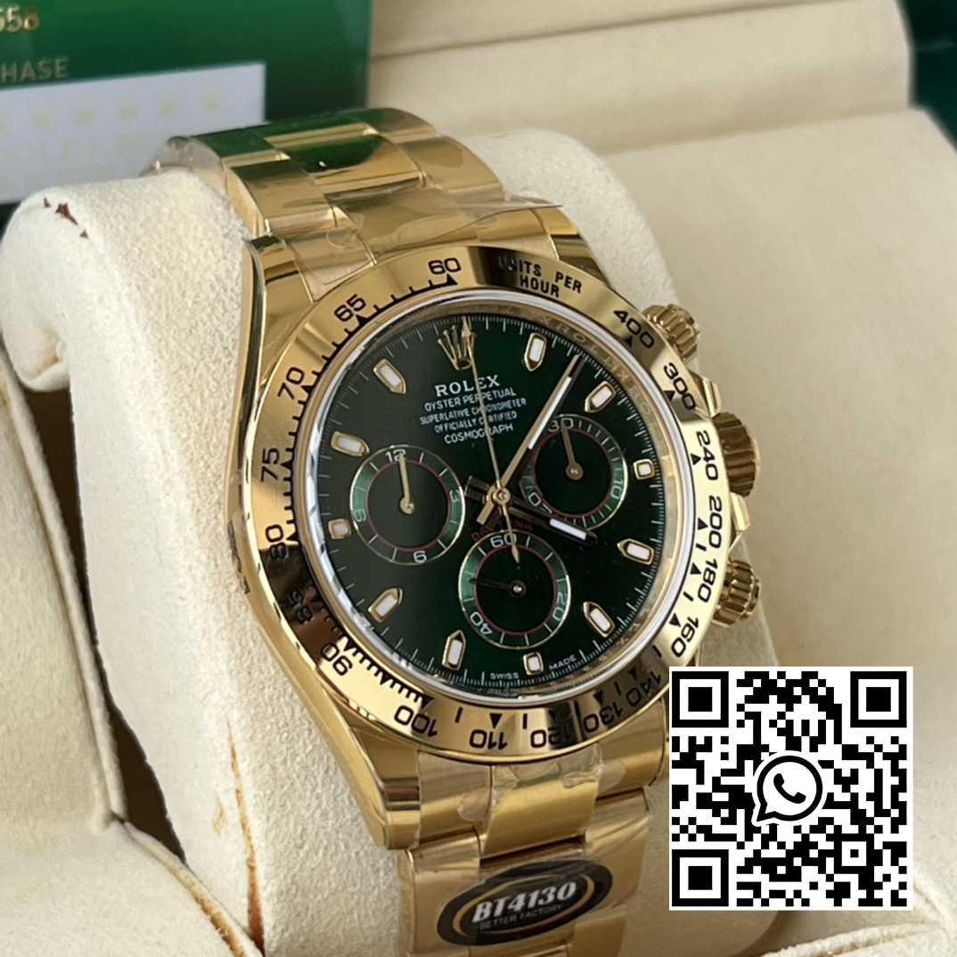 Rolex Daytona 116508 BT Factory 1:1 Best Edition Green Dial