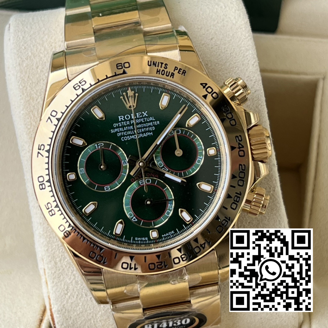 Rolex Daytona 116508 BT Factory 1:1 Best Edition Green Dial