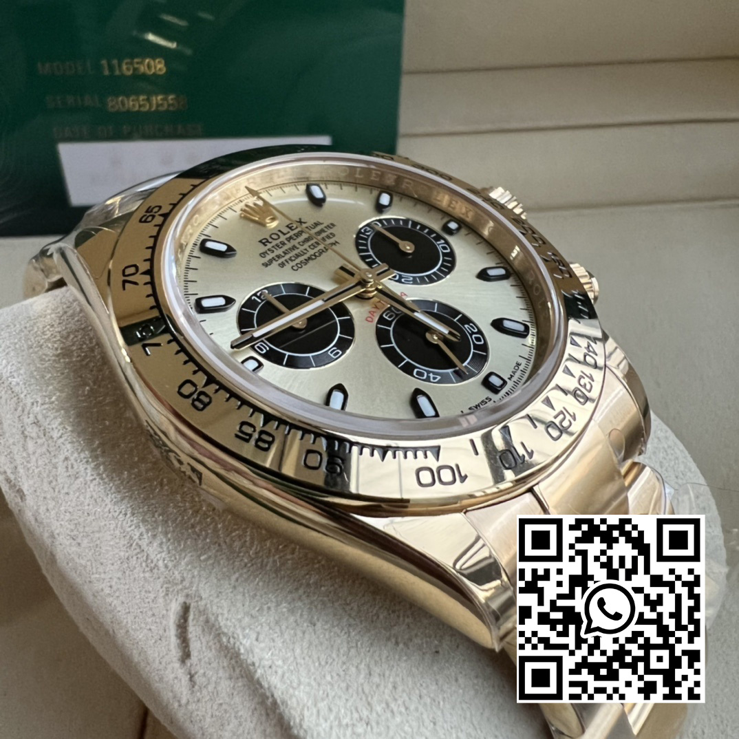 Rolex Daytona 116508 BT Factory 1:1 Best Edition YG/Black Dial