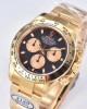 Rolex Daytona 116508 Clean Factory 1:1 Best Edition 904L Steel Black/YG Dial