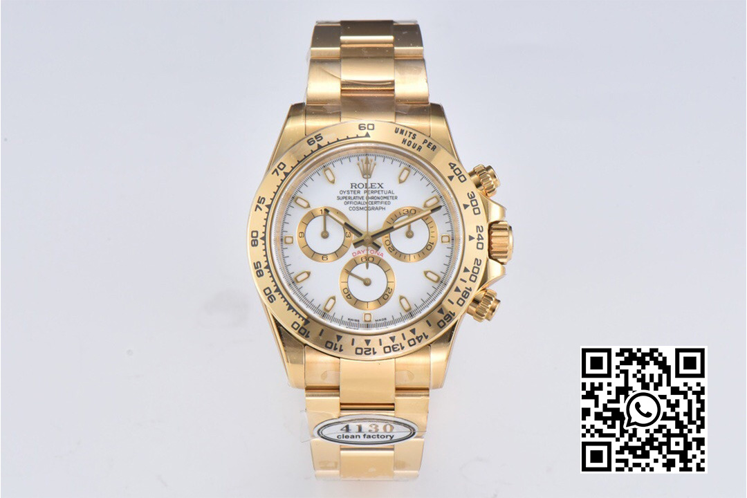 Rolex Daytona 116508 YG Clean Factory 1:1 Best Edition MOP Diamonds Dial