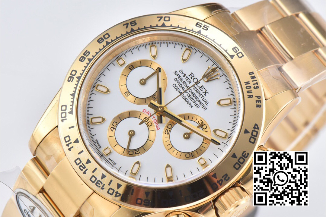 Rolex Daytona 116508 YG Clean Factory 1:1 Best Edition MOP Diamonds Dial