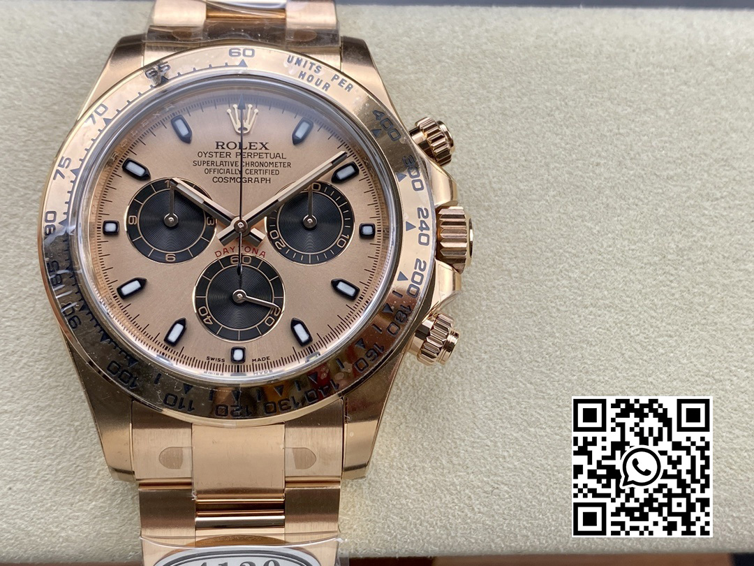 Rolex Daytona 116505 1:1 Best Edition Clean Factory RG Stick Dial