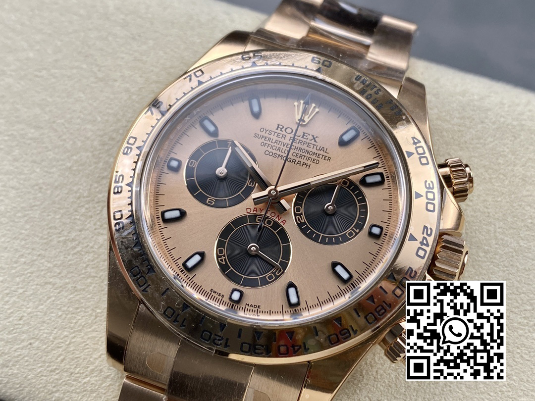 Rolex Daytona 116505 1:1 Best Edition Clean Factory RG Stick Dial