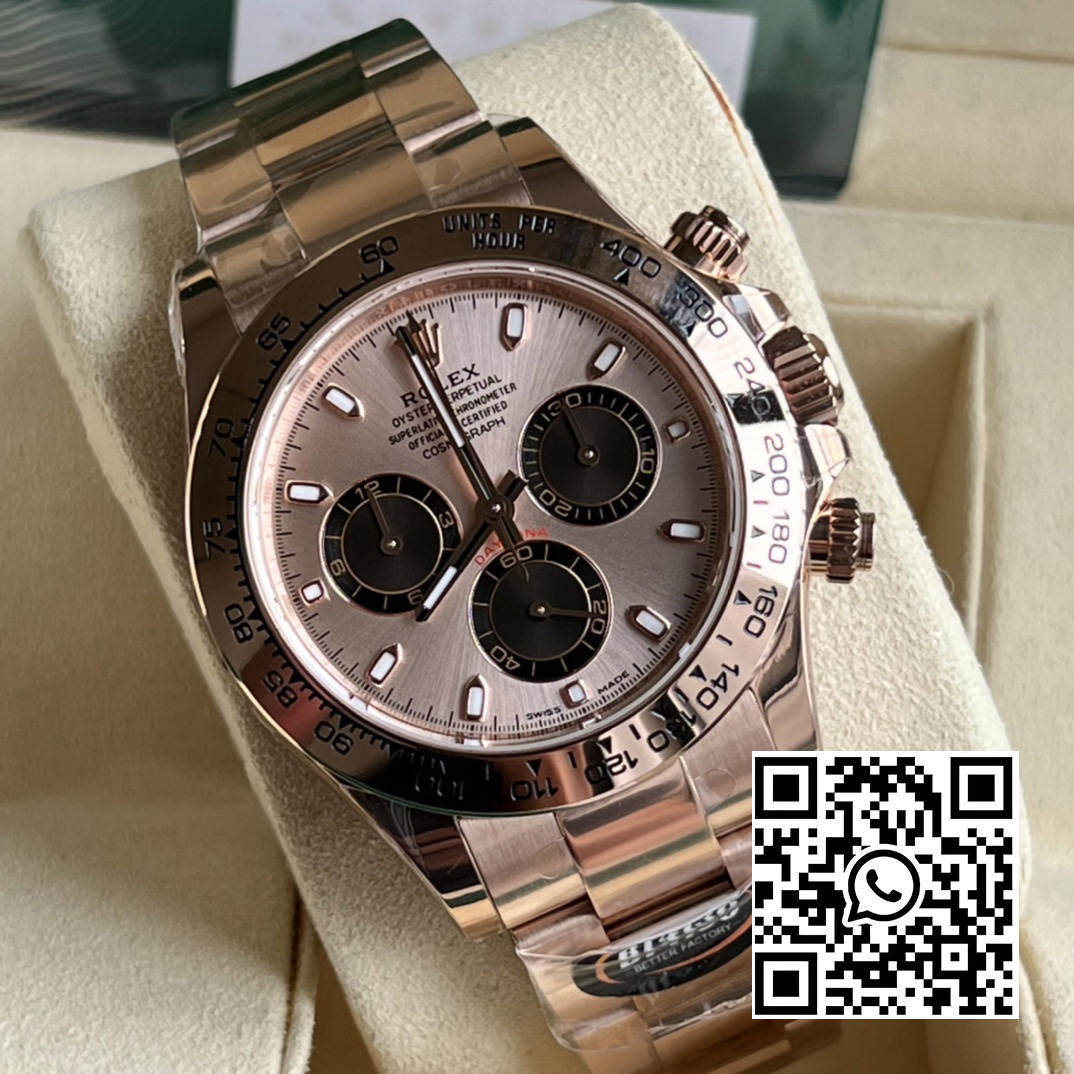 Rolex Daytona 116505 BT Factory 1:1 Best Edition RG Crystal Dial