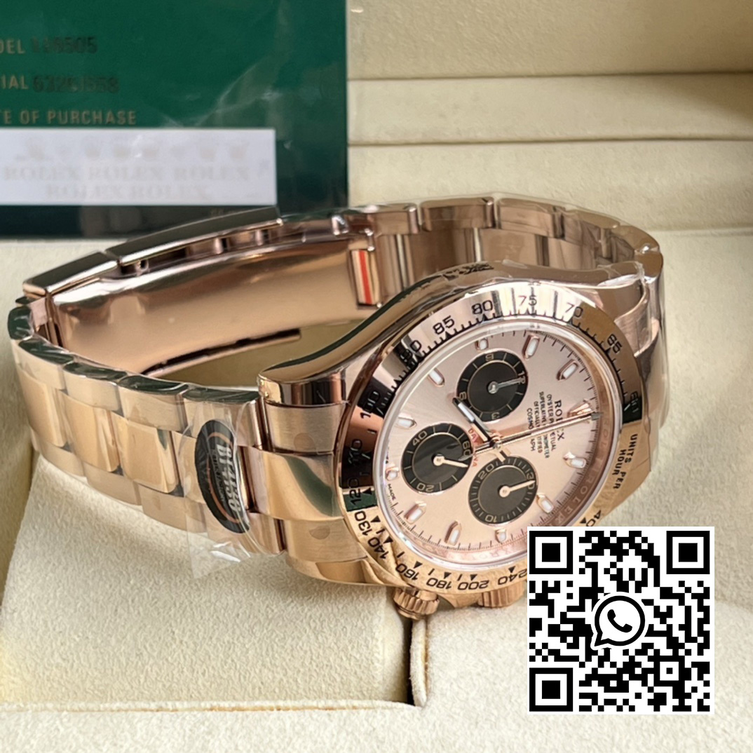 Rolex Daytona 116505 BT Factory 1:1 Best Edition RG Crystal Dial