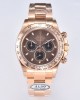 Rolex Daytona 116505 RG Clean Factory 1:1 Best Edition Brown Stick Dial