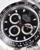 Rolex Daytona 116500 Clean Factory 1:1 Best Edition 904L SS Case and Bracelet Black Dial