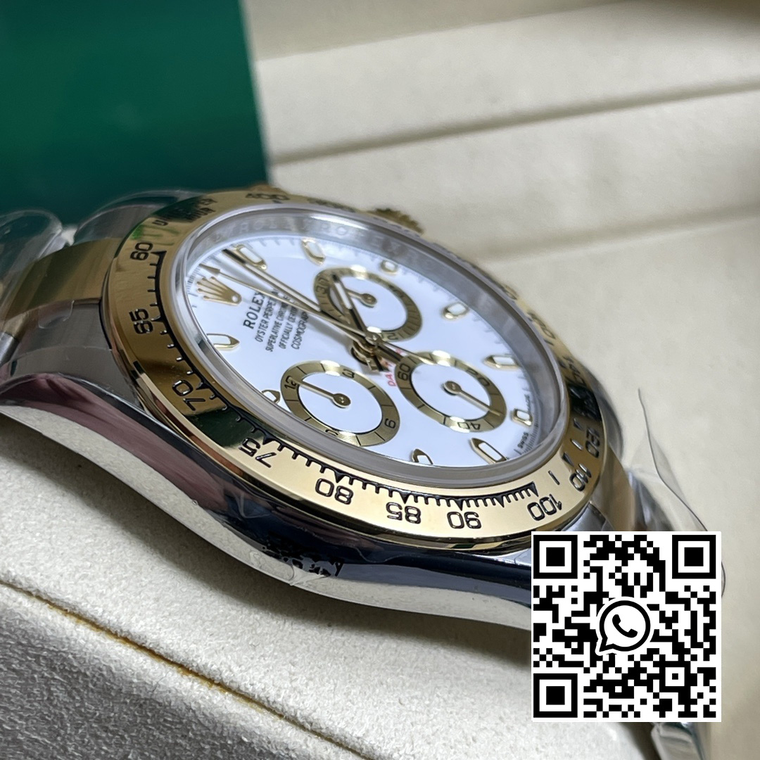 Rolex Daytona 116503 BT Factory 1:1 Best Edition 904L SS Case and Bracelet White Dial