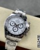 Rolex Daytona 126500 Panda Clean Factory 1:1 Best Edition 904L SS Case and Bracelet White Dial