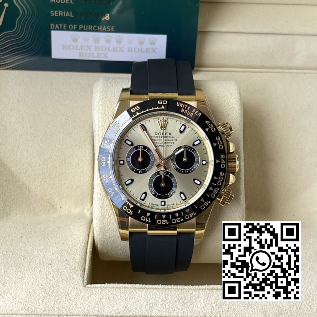 Rolex Daytona 116518 BT Factory 1:1 Best Edition YG/Black Dial