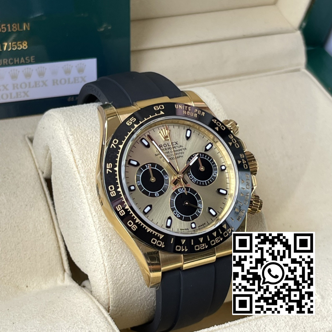 Rolex Daytona 116518 BT Factory 1:1 Best Edition YG/Black Dial