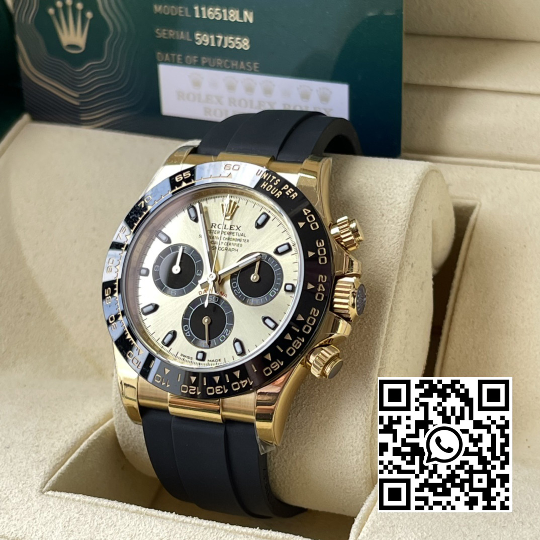 Rolex Daytona 116518 BT Factory 1:1 Best Edition YG/Black Dial