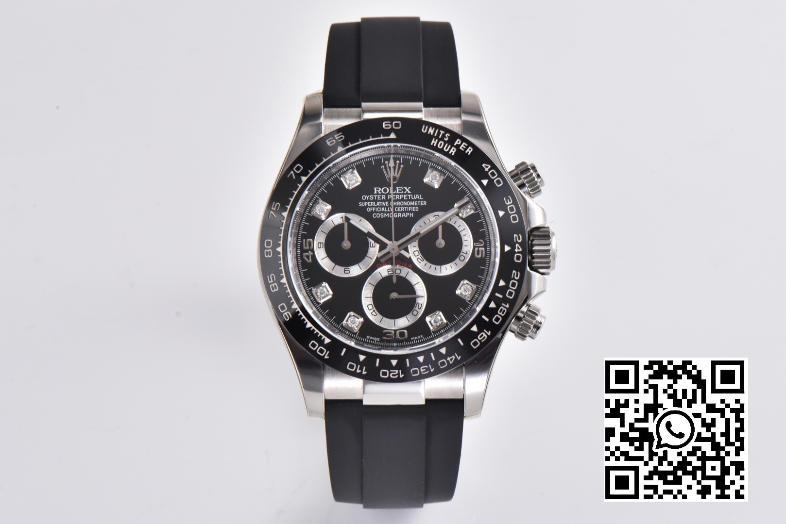 Rolex Daytona 116519 Clean Factory 1:1 Best Edition Black Diamonds Dial