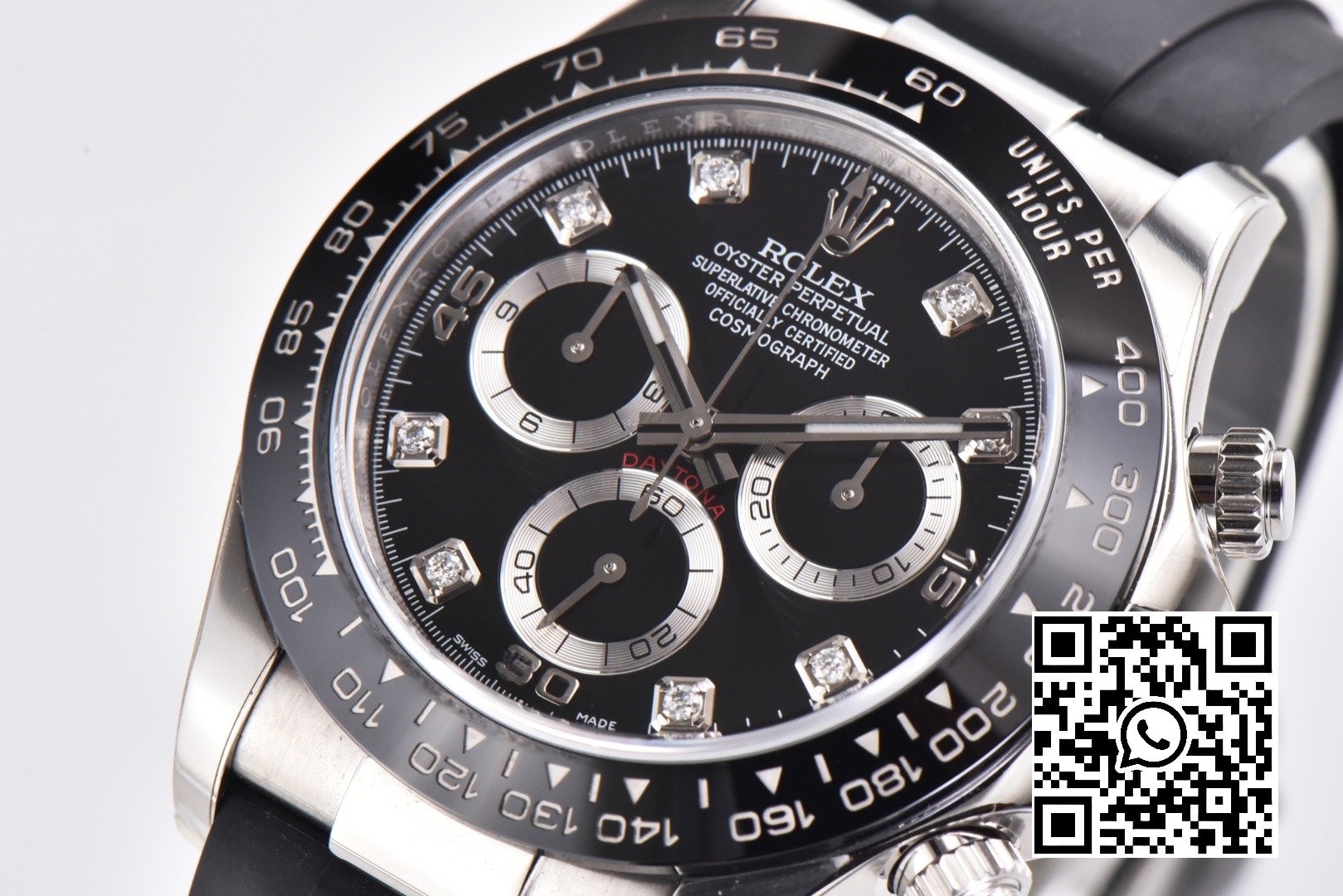 Rolex Daytona 116519 Clean Factory 1:1 Best Edition Black Diamonds Dial