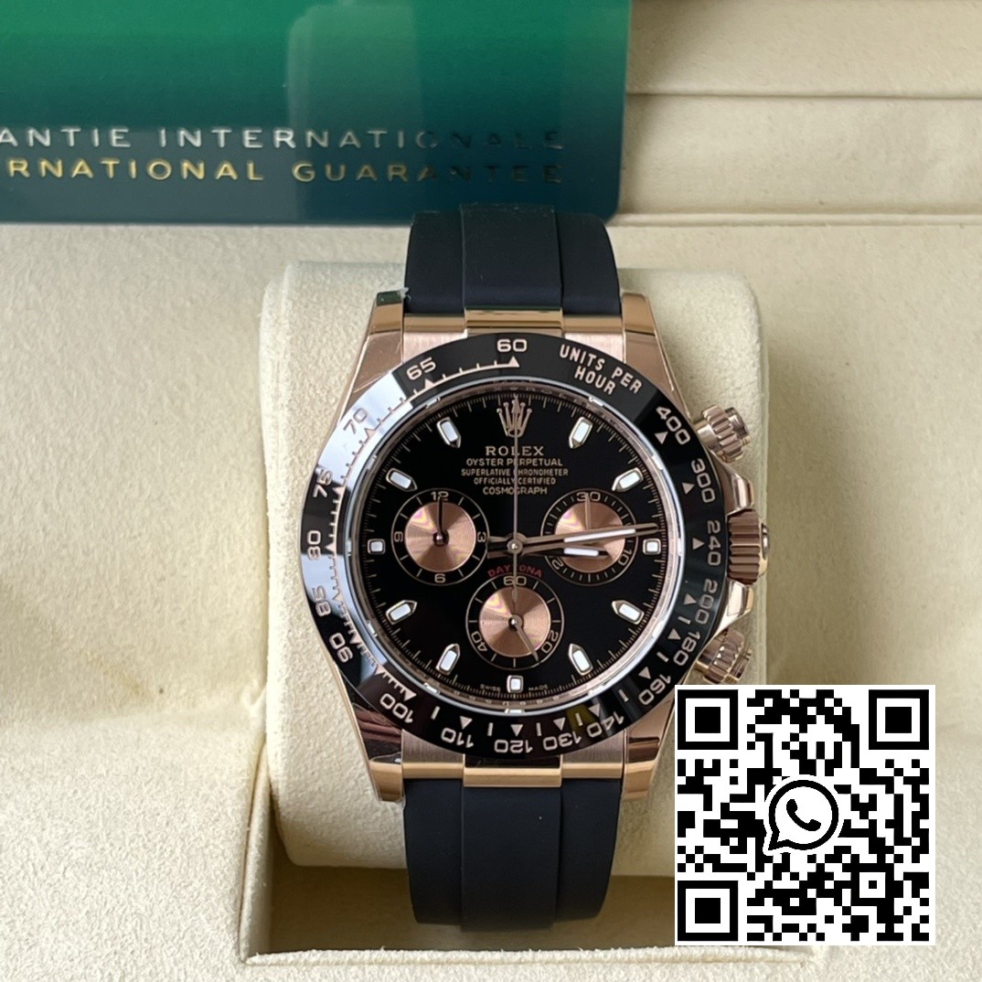 Rolex Daytona 116515 BT Factory 1:1 Best Edition Black/RG Dia