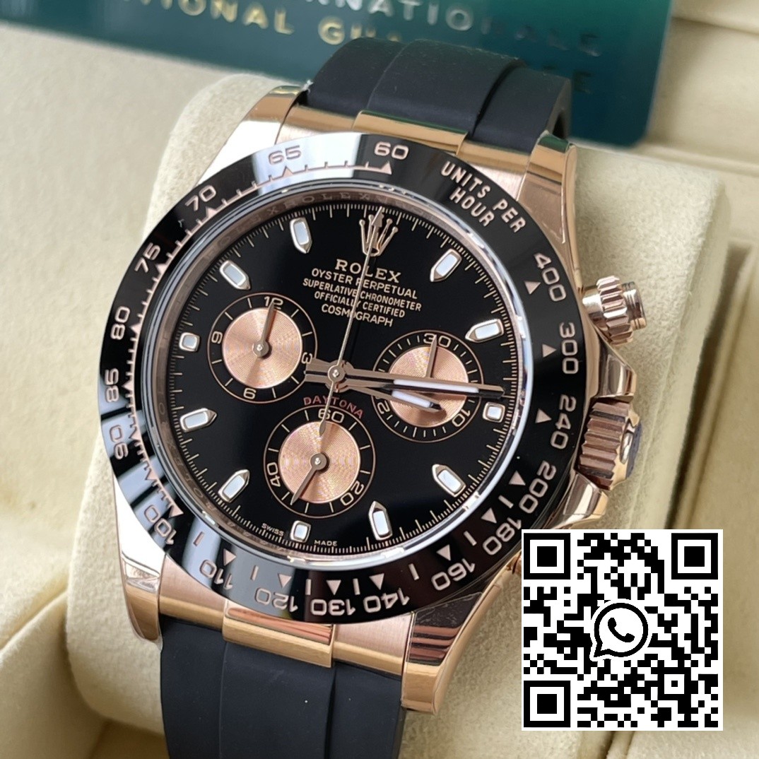 Rolex Daytona 116515 BT Factory 1:1 Best Edition Black/RG Dia