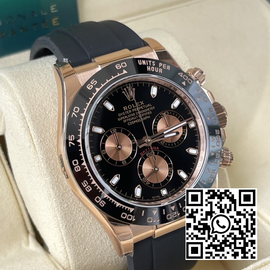 Rolex Daytona 116515 BT Factory 1:1 Best Edition Black/RG Dia