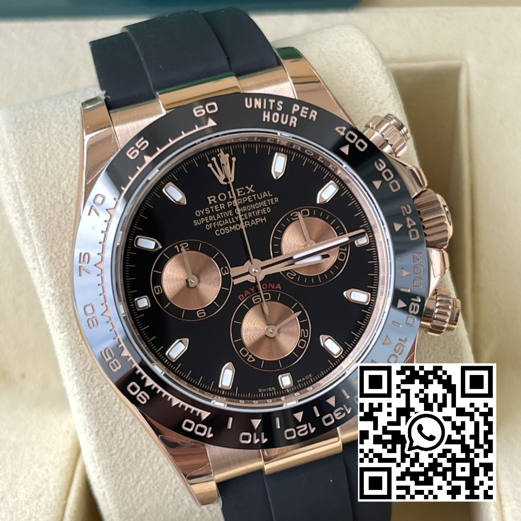 Rolex Daytona 116515 BT Factory 1:1 Best Edition Black/RG Dia