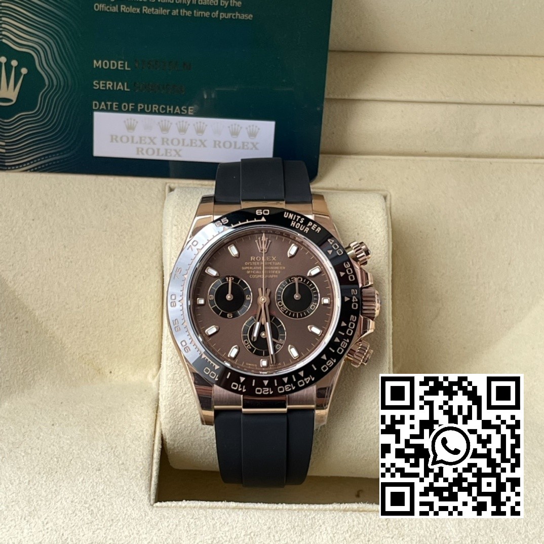 Rolex Daytona 116515 BT Factory 1:1 Best Edition Brown Dial