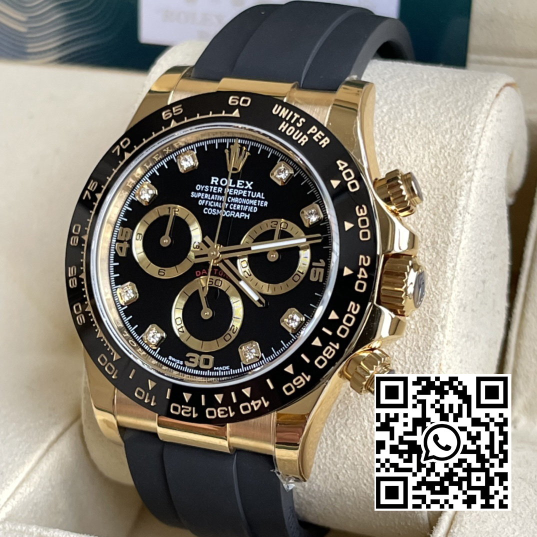 Rolex Daytona 116518 BT Factory 1:1 Best Edition Black Diamonds Dial