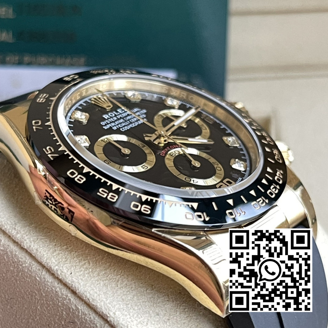 Rolex Daytona 116518 BT Factory 1:1 Best Edition Black Diamonds Dial