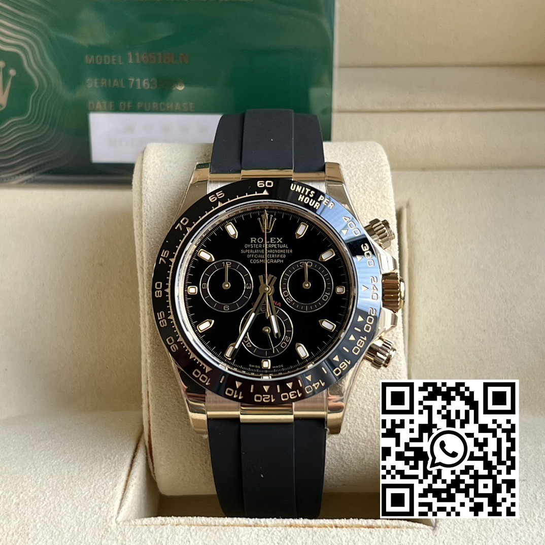 Rolex Daytona 116518 BT Factory 1:1 Best Edition Black Lume Dial