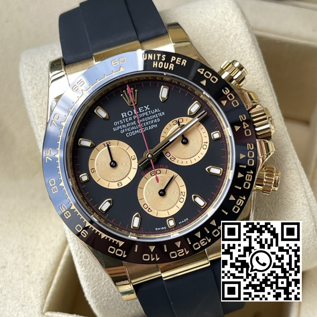 Rolex Daytona 116518 BT Factory 1:1 Best Edition Paul Newman Black/YG Dial