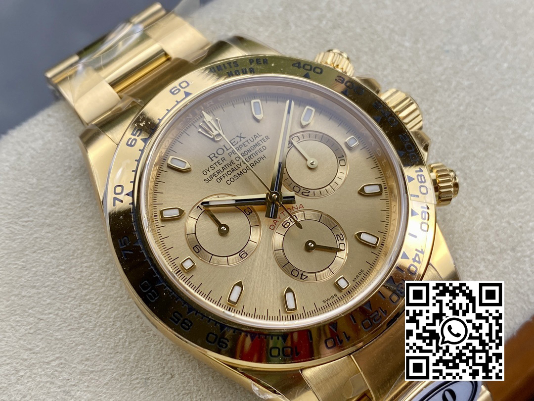 Rolex Daytona 116508 YG Clean Factory 1:1 Best Edition YG Stick Dial