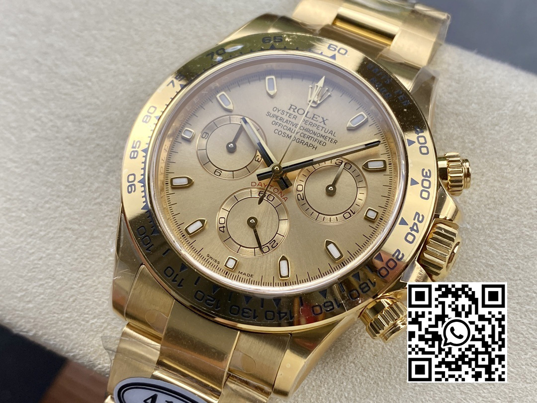 Rolex Daytona 116508 YG Clean Factory 1:1 Best Edition YG Stick Dial