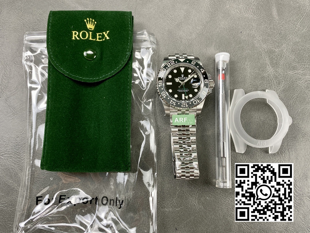 Rolex GMT-Master II 126710 GRNR 904L Steel ARF Factory 1:1 Best Editio SH3285 CHS