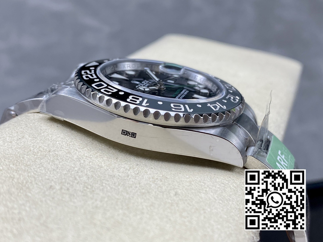 Rolex GMT-Master II 126710 GRNR Black/Gray Ceramic 904L Steel ARF Factory 1:1 Best Edition SH3285 CHS