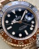 Rolex GMT-Master II 126715 CHNR Black/Brown Ceramic Clean Factory 1:1 Best Edition on RG Bracelet DD3285