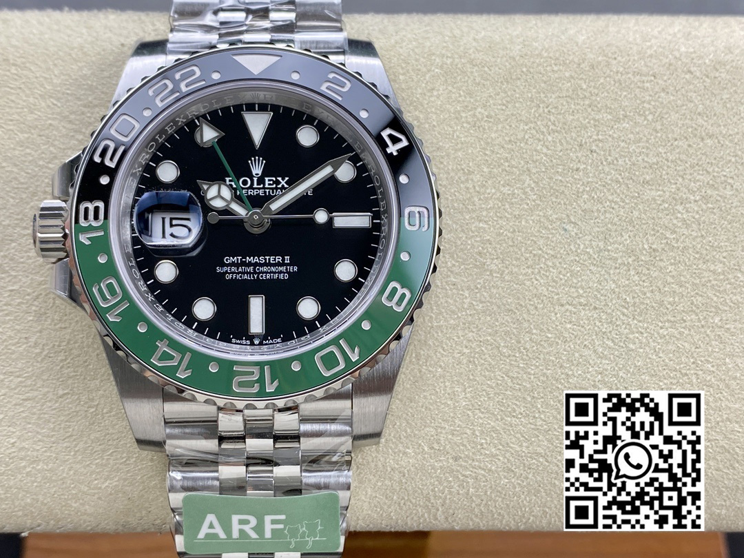 Rolex GMT-Master II 126720 VTNR Green/Black Ceramic 904L ARF Factory 1:1 Best Edition SH3285 CHS