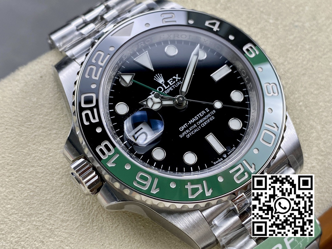 Rolex GMT-Master II 126720 VTNR Green/Black Ceramic 904L ARF Factory 1:1 Best Edition SH3285 CHS