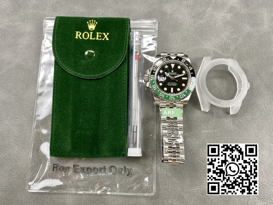 Rolex GMT-Master II 126720 VTNR Green/Black Ceramic 904L ARF Factory 1:1 Best Edition SH3285 CHS